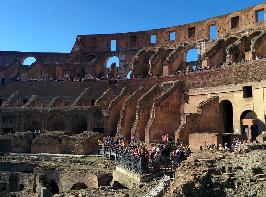 Rome: Colosseum Experience with Audio Guide and Arena Option - Meeting Point, Timing, and Security Checks You Should Plan For
