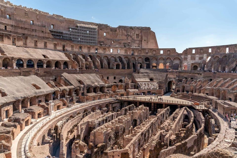 Rome: Colosseum Guided Tour - Inside the Colosseum: Arena Views, Trapdoors, and Gladiator Moments