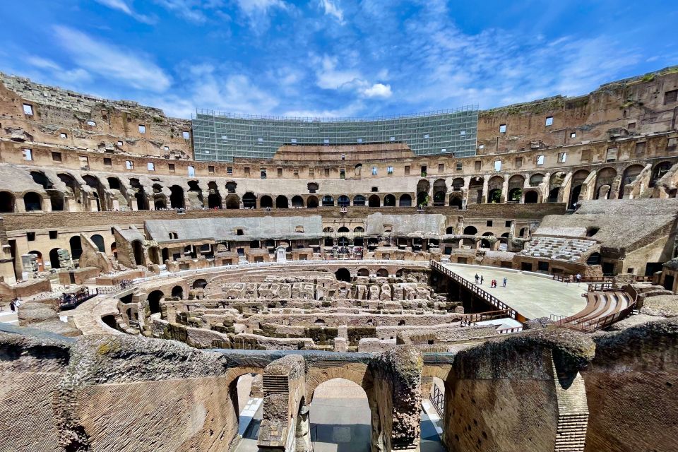 Rome: Colosseum Guided Tour with Entry Tickets - First floor education corridor: models and panels that make ruins readable