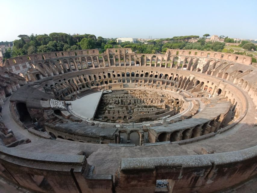 Rome: Colosseum, Palatine Hill, & Roman Forum Walking Tour - Entering the Colosseum: Levels 1 and 2, Not Just the Exterior