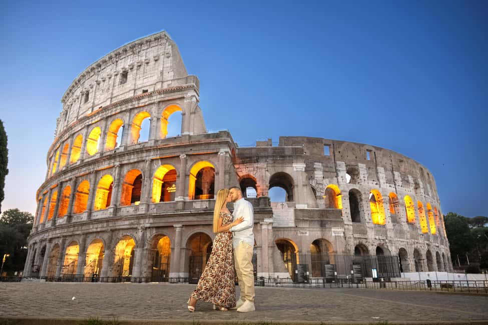 Rome: Colosseum Private Photoshoot - The route and optional add-ons: Colosseum to Jewish Ghetto