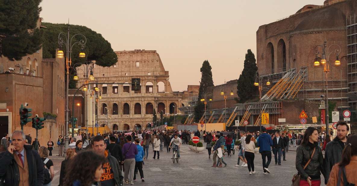 Rome: Colosseum, Roman Forum & Trajan's Market Exterior Tour - Key takeaways before you go