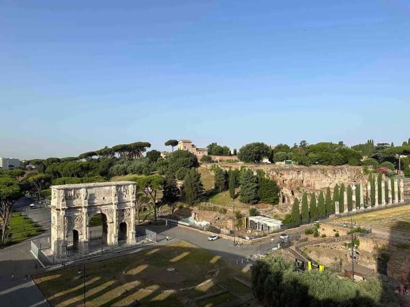 Rome: Colosseum VIP Top Floor 7 Pax Tour - After the Colosseum: Roman Forum and Palatine Hill on your own