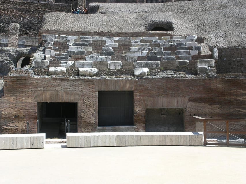 Rome: Colosseum with Access to Arena Floor and Ancient Rome - Roman Forum and Via Sacra: Julius Caesar Ruins and the Center of Public Life