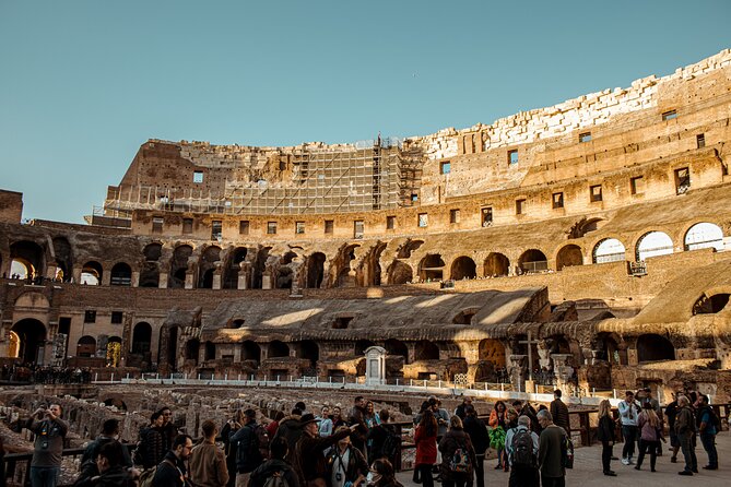 Rome Colosseum with Arena, Roman Forum & Palatine Guided Tour - Meeting point at Via dei Fori Imperiali: Start on time, avoid chaos