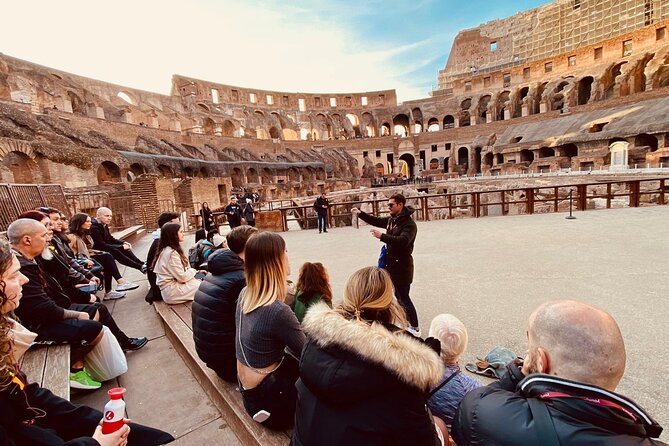 Rome Colosseum with Arena, Roman Forum & Palatine Guided Tour - Guided vs audio options: what changes, what stays important