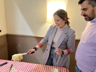 Rome Cooking Class: Handmade Tonnarelli Pasta & Tiramisu - The Tonnarelli Lesson: Dough, Rolling, Cutting