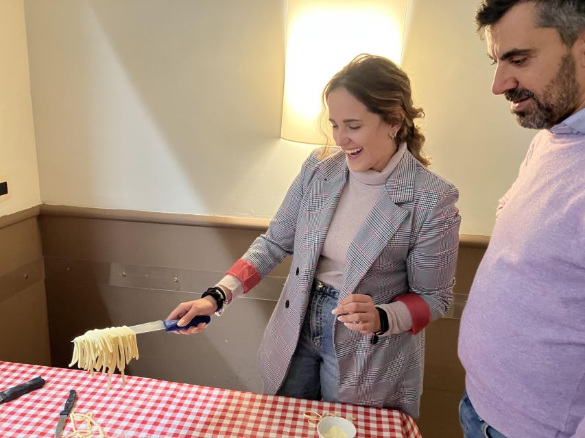 Rome Cooking Class: Handmade Tonnarelli Pasta & Tiramisu - The Tonnarelli Lesson: Dough, Rolling, Cutting