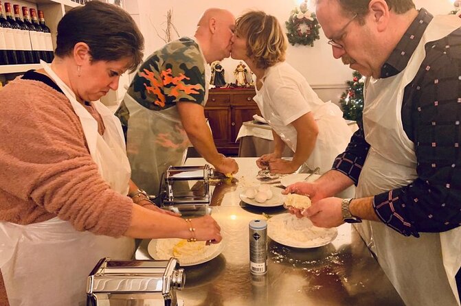 Rome Cooking: Pasta & Tiramisu Making, Free-Flowing Fine Wine - The meal experience: eating together with your own work
