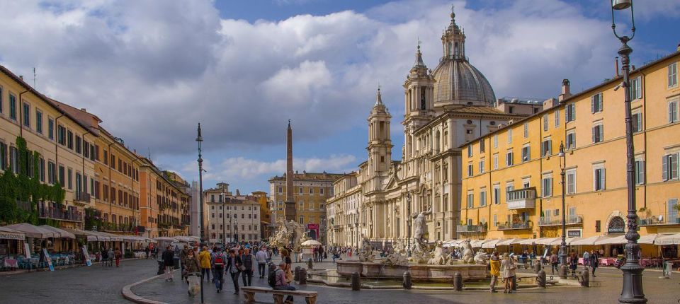 Rome: Dark Past Walking Tour with Capuchin Crypt Ticket - Trevi Fountain: Baroque beauty with a street-level story