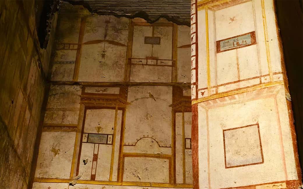 Rome: Domus Aurea Tour with Virtual Reality Experience - West Wing After the Reopen: High Alleys and Restored Painting