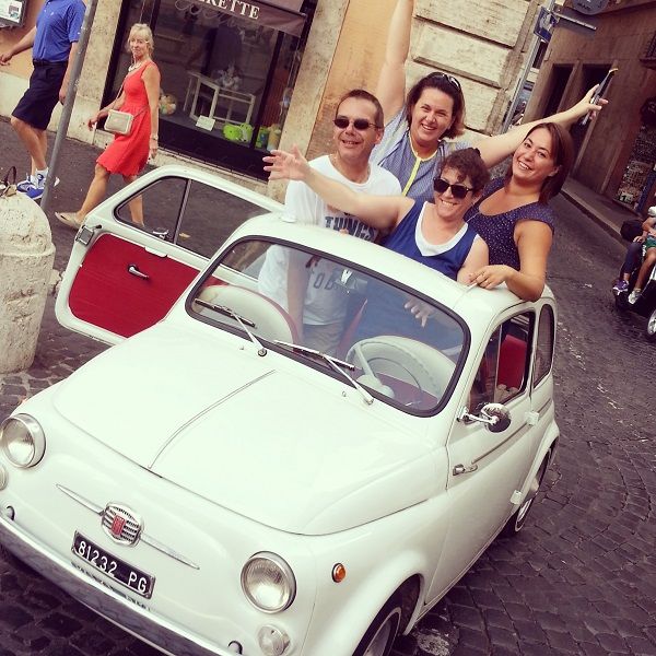 Rome Driving Tour By Vintage Fiat 500 - Key points before you pick a time