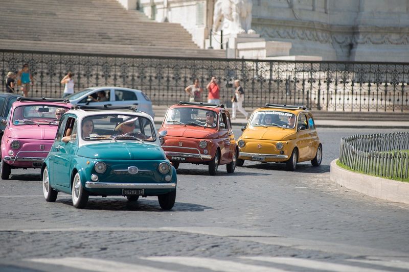 Rome Driving Tour By Vintage Fiat 500 - Trastevere in a Tiny Car: Where the Fiat 500 Shines