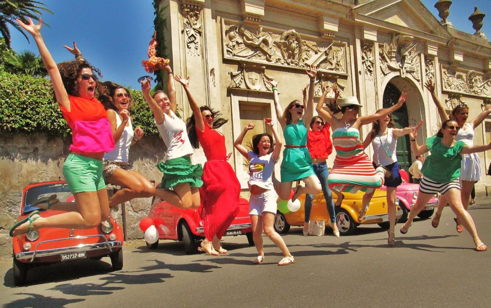 Rome Driving Tour By Vintage Fiat 500 - Your Route Starts Near the Colosseum, Then Gets Smaller Fast