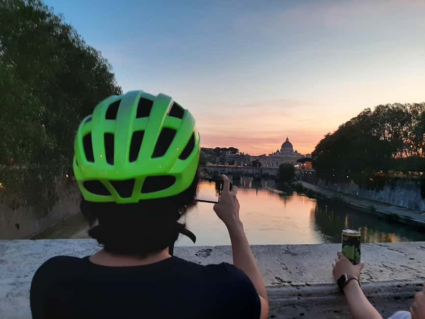 Rome: E-Bike Sunset Tour with Pizza Option - The Route in Real Life: From Colosseum to Roman Forum