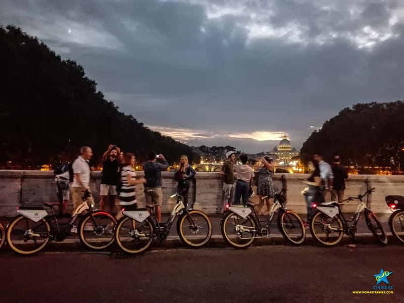 Rome: E-Bike Sunset Tour with Pizza Option - Piazza di Spagna, Castel Sant’Angelo, and Piazza Navona Stops
