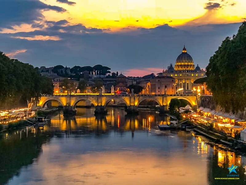 Rome: E-Bike Sunset Tour with Pizza Option - Pantheon and Capitoline Hill: Ending With Two Big Statements