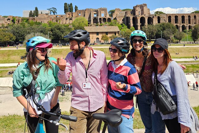 Rome E-Bike Tour with a Local! Top Attractions & Hidden Gems! - Colosseum and Circus Maximus: seeing Rome’s scale from the street