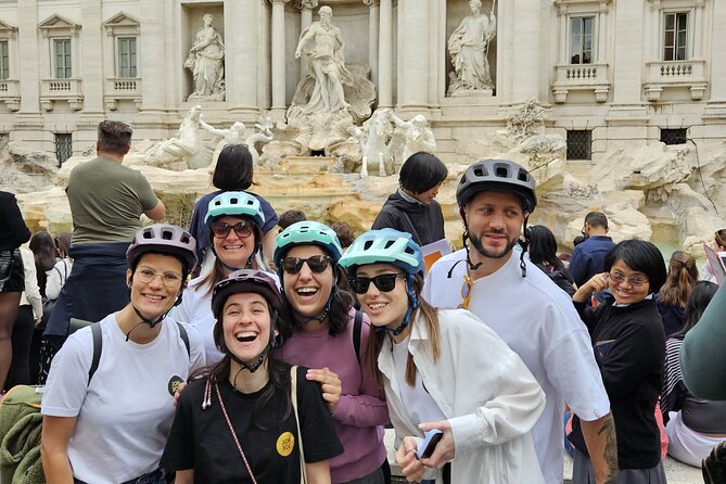 Rome E-Bike Tour with a Local! Top Attractions & Hidden Gems! - Trevi Fountain, Campo de’ Fiori market, and the snack moment