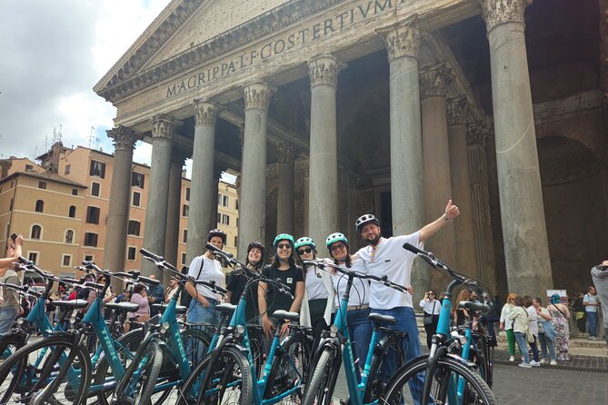 Rome E-Bike Tour with a Local! Top Attractions & Hidden Gems! - Column of Marcus Aurelius, Quirinale palace facade, and Piazza Navona’s drama