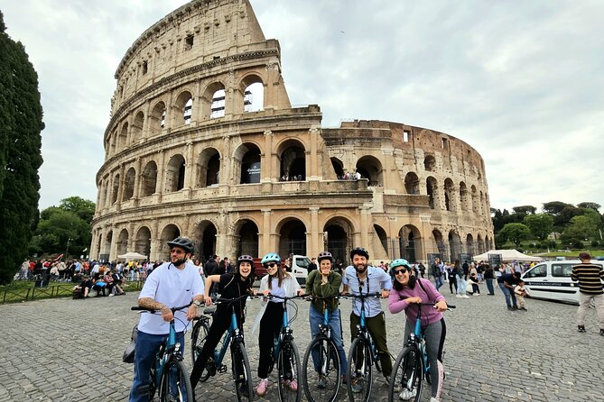 Rome E-Bike Tour with a Local! Top Attractions & Hidden Gems! - The 3-hour route: big sights, quick angles, and a relaxed pace