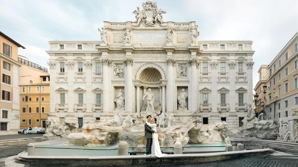 Rome: Early Morning Private Photoshoot at Iconic Landmarks - Trevi Fountain at first light: iconic, and worth the earliest slot