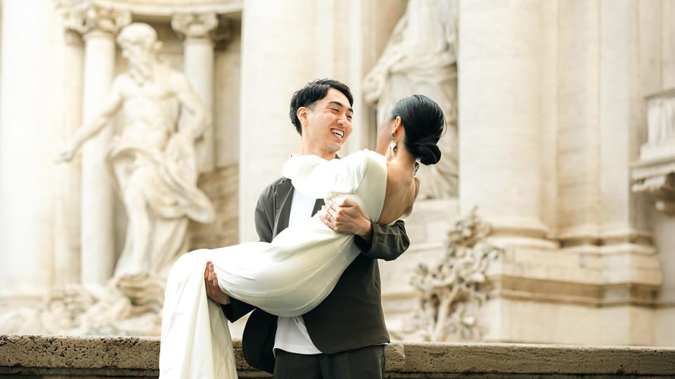 Rome: Early Morning Private Photoshoot at Iconic Landmarks - Trevi to Colosseum: what the route really gives you