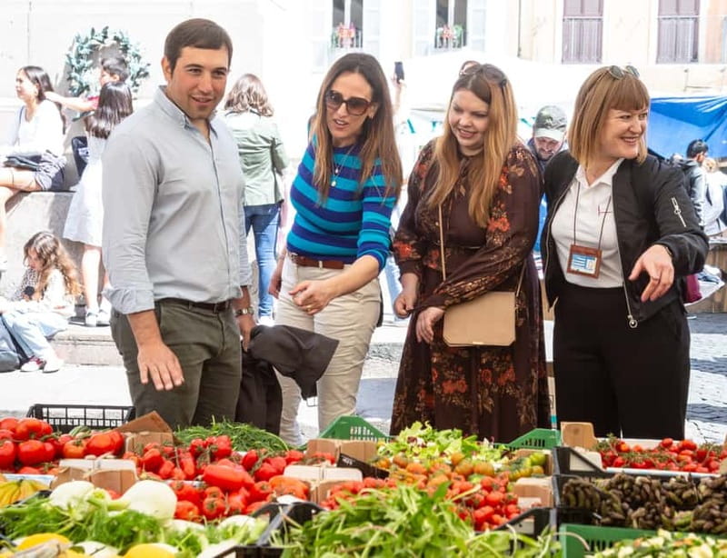 Rome: Eat Like a Roman Ghetto & Campo de' Fiori Food Tour - Starting at Piazza di San Simeone and building momentum fast