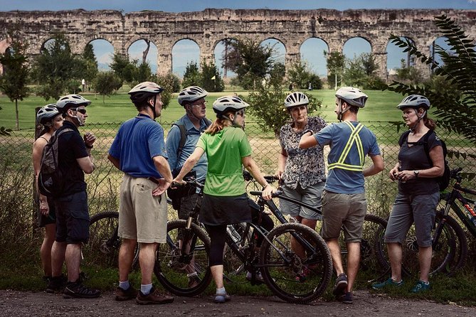 Rome EBike Tour: Appian Way, Catacombs & Roman Aqueducts - Aqueduct Park (Parco degli Acquedotti): the arches you can ride under