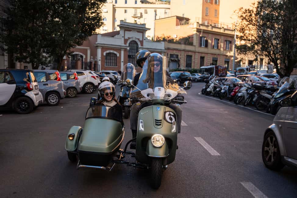 Rome: Evening Vespa Sidecar City Tour - Key Points You’ll Care About
