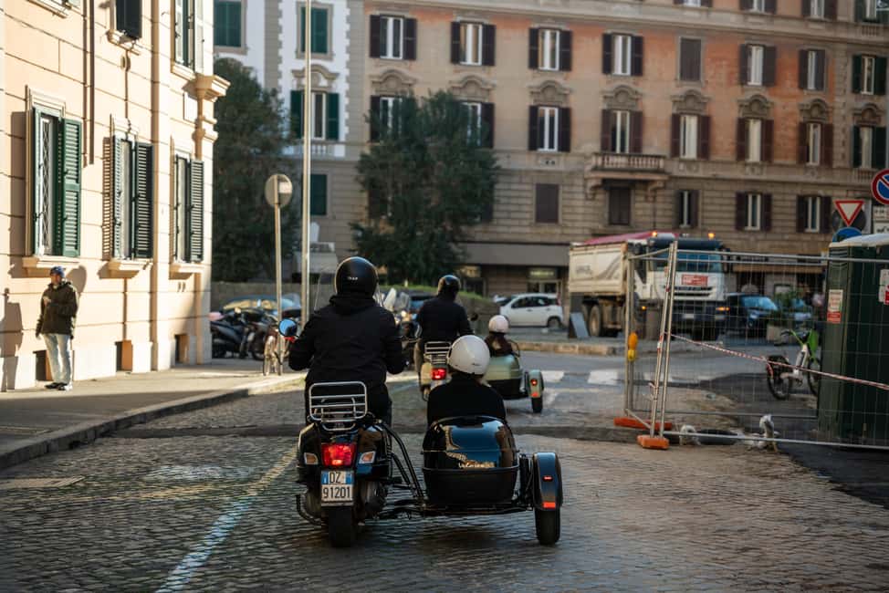 Rome: Evening Vespa Sidecar City Tour - Itinerary Flow: How You Fit Major Rome Into 3 Hours
