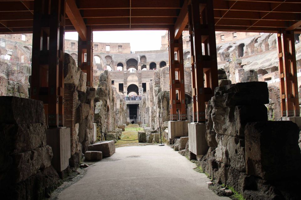 Rome: Exclusive Colosseum Underground and Roman Forum Tour - Colosseum Underground (40 minutes): where you picture the backstage
