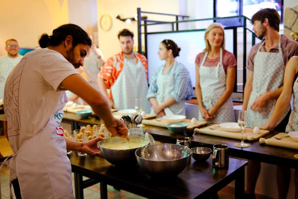 Rome: Family-Friendly Pasta and Tiramisu Cooking Class - Meeting at Via Cesare Balbo 25: simple arrival, no pickup