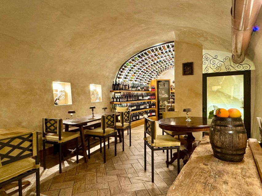 Rome Food Tasting with Wine Paring in Trastevere Experience - The cellar presentation: staff who explain without talking down