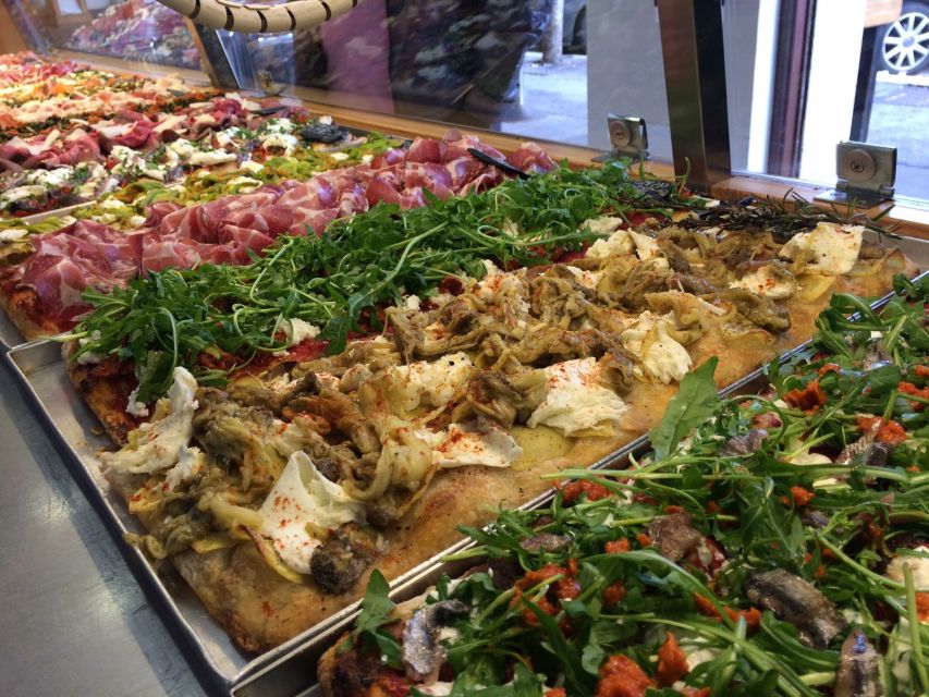 Rome: Food Tour with Unlimited Food and Barolo Wine - Natural gelato finish: how to tell the real thing