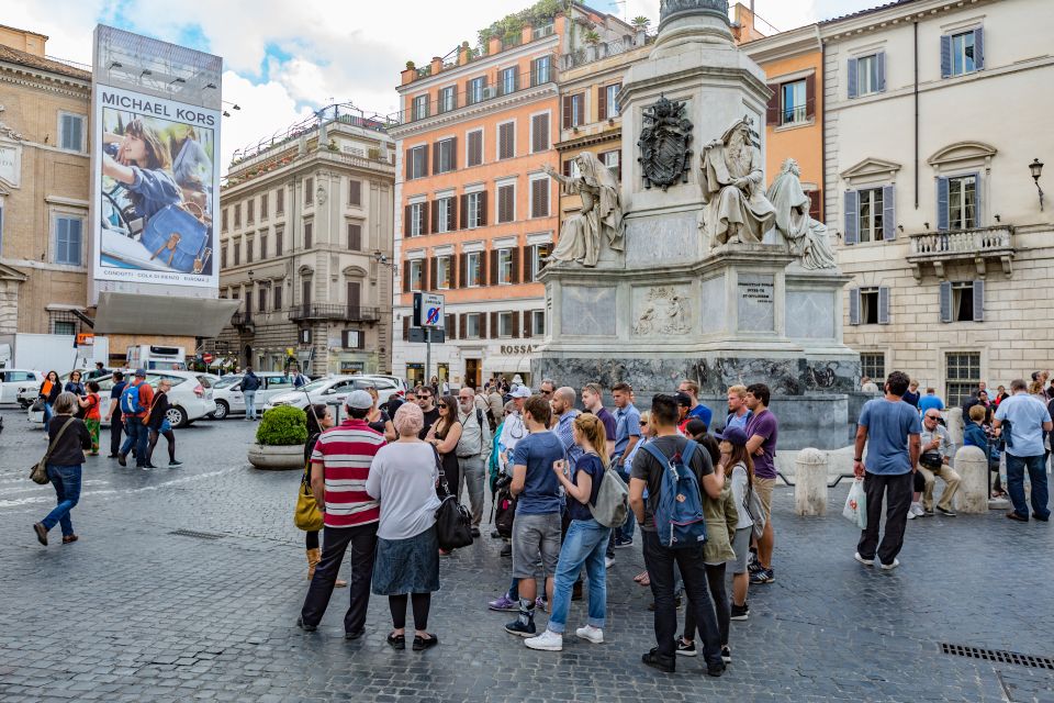 Rome: Fountains and Squares Small-Group Walking Tour - Trevi Fountain Finale: Coin, Wish, and a Good Mental Snapshot