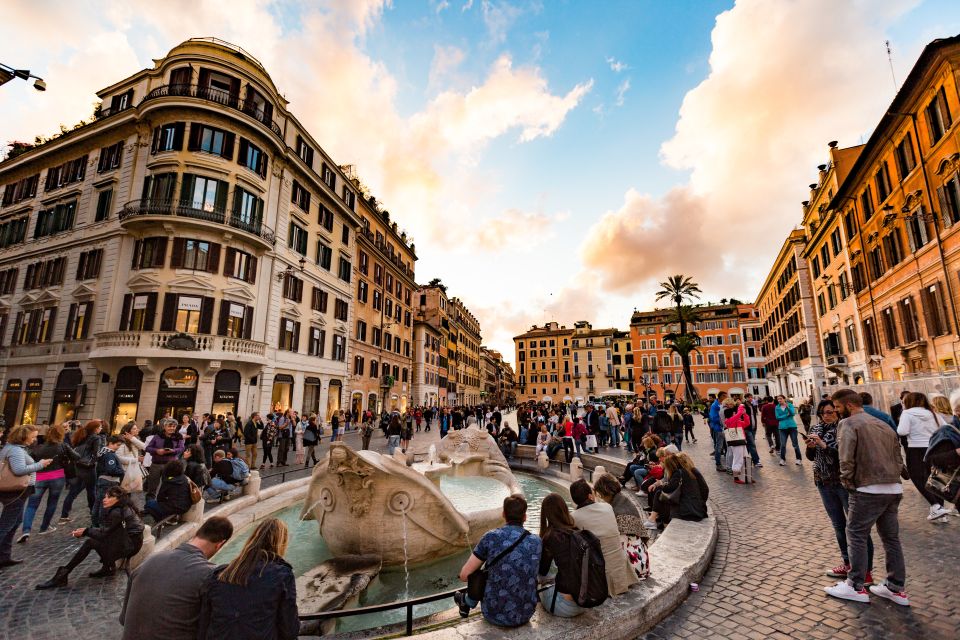 Rome: Fountains and Squares Small-Group Walking Tour - Up the Spanish Steps to Trinità dei Monti