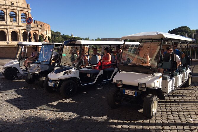 Rome Full Day Private Golf Cart Tour with Hotel Pickup 6 hours - Why Rome feels easier from a deluxe golf cart