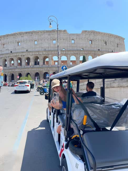 Rome: Fun Golf Cart Tour with Music and Gelato - Campo de’ Fiori finale: Gelato and a finish that makes sense