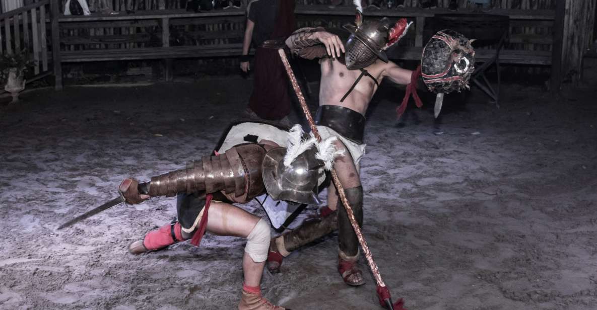 Rome: Gladiator Show and Museum Tickets - Museum stop: Museo storico del legionario romano, then a cocktail in the Armory