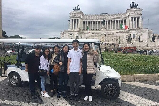 Rome Golf Cart Tour: Highlights of the Eternal City - Pantheon: temple-to-church energy in a quick 15-minute stop
