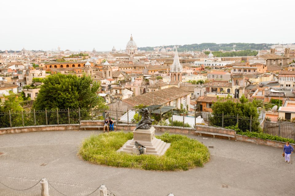 Rome: Guided City Center Evening Sightseeing Walking Tour - Pincio Terrace at sunset: the view that makes you understand the city