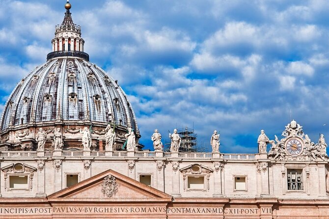 Rome: Guided Tour of St. Peter's Dome Climb, Basilica & Vatacombs - Papal crypts and the Vatacombs: rare access, with a real caveat
