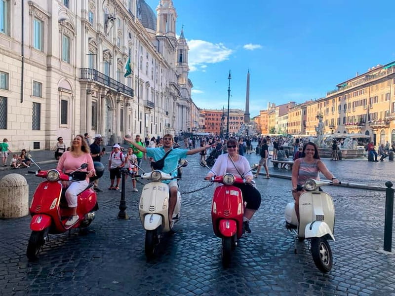 Rome: Guided Vespa Tour with Self-Drive or as a Passenger - Piazza Navona, Castel Sant’Angelo, and the Photo Stops That Matter
