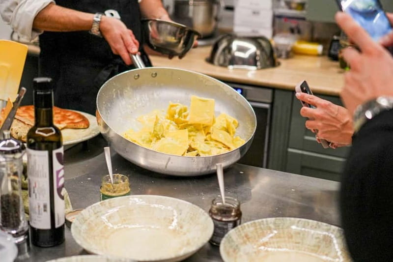 Rome: Hands-On Pasta & Tiramisu Class with Unlimited Wine - Ravioli night: stuffing, sealing, and getting al dente right