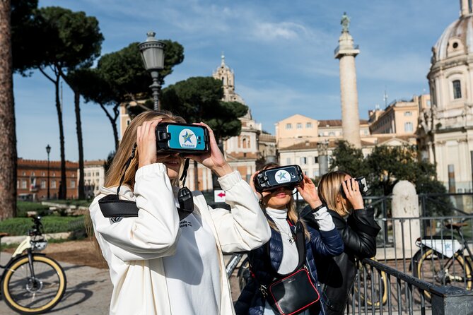 Rome: Highlights Bike Tour - Temple of Hadrian and Trajan’s Column: reading Rome like a map