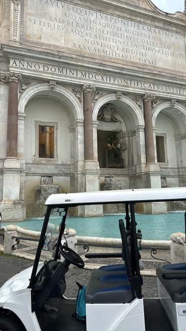 Rome: Highlights Golf Cart Tour with Pizza Snack & Gelato - The Fast Way to Get Your Bearings in Rome