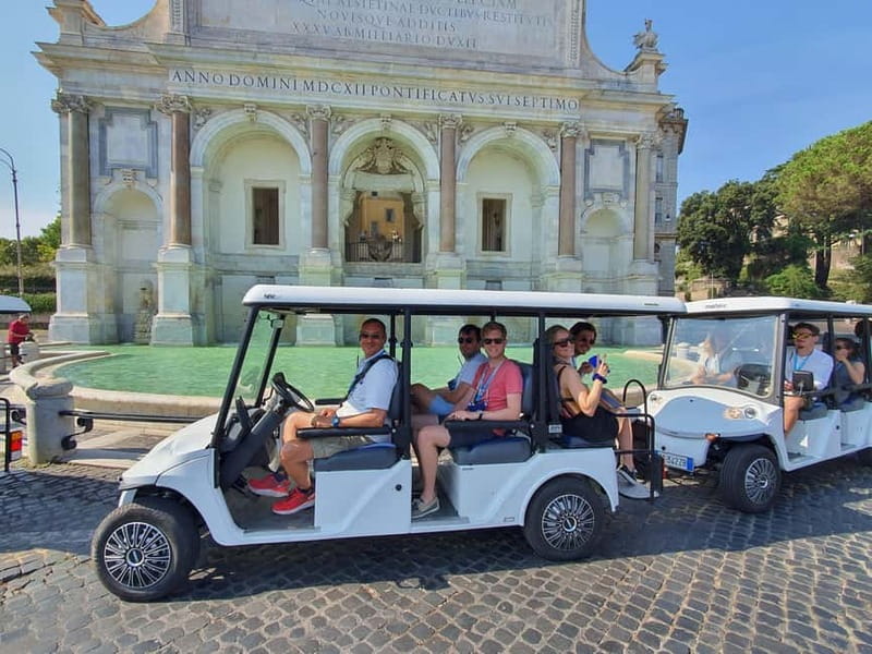 Rome: Highlights Golf Cart Tour with Pizza Snack & Gelato - The Golf Cart Comfort Factor (Plus the Real-World Tradeoffs)