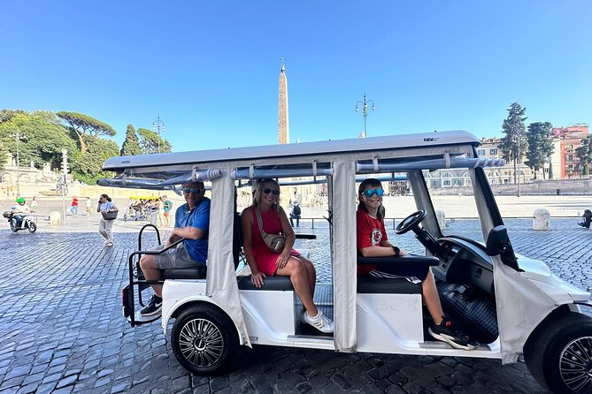 Rome Highlights Private Tour by Golf Cart private tour - The Monument to Vittorio Emanuele: a symbol stop with a big-picture view