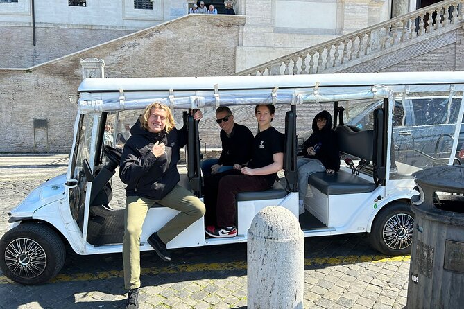 Rome Highlights Private Tour by Golf Cart private tour - Jewish Ghetto: narrow streets, quick taste of local Rome